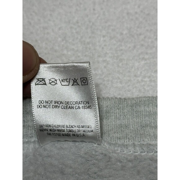 Vintage Indiana University IU Hoosiers Sweatshirt Fruit Of Loom Made USA Size XL - Picture 8 of 9